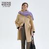 Teenie Weenie Women's Hooded Wool Blend Coat