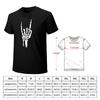 Rock and Roll Skeleton Hand TShirt tees custom t shirt anime tshirt blacks mens vintage t shirts
