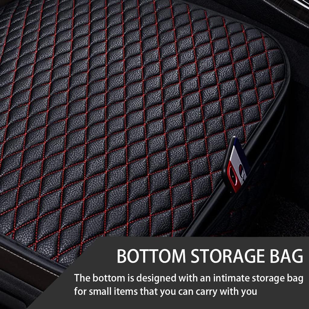 Pokrowiec na spód fotela samochodowego, 2 szt. Pokrowiec ochronny na siedzisko przednie, Uniwersalna mata podkładowa na spód siedzenia samochodowego, Antypoślizgowa, Miękka i oddychająca, Samochód