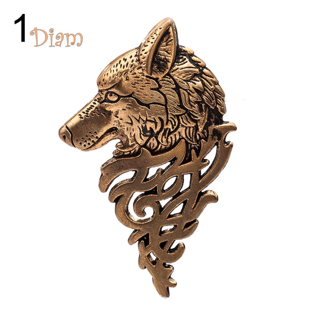 

Miss Sugar Винтажная женская и мужская брошь с волком на лацкане, ювелирные изделия на воротнике, рубашка, джинсы, куртка, значок One Size золотистый