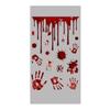 Decalques Estáticos DIY para Halloween à Prova d'Água Adesivos Assustadores para Portas de Festa Decorações Festivas