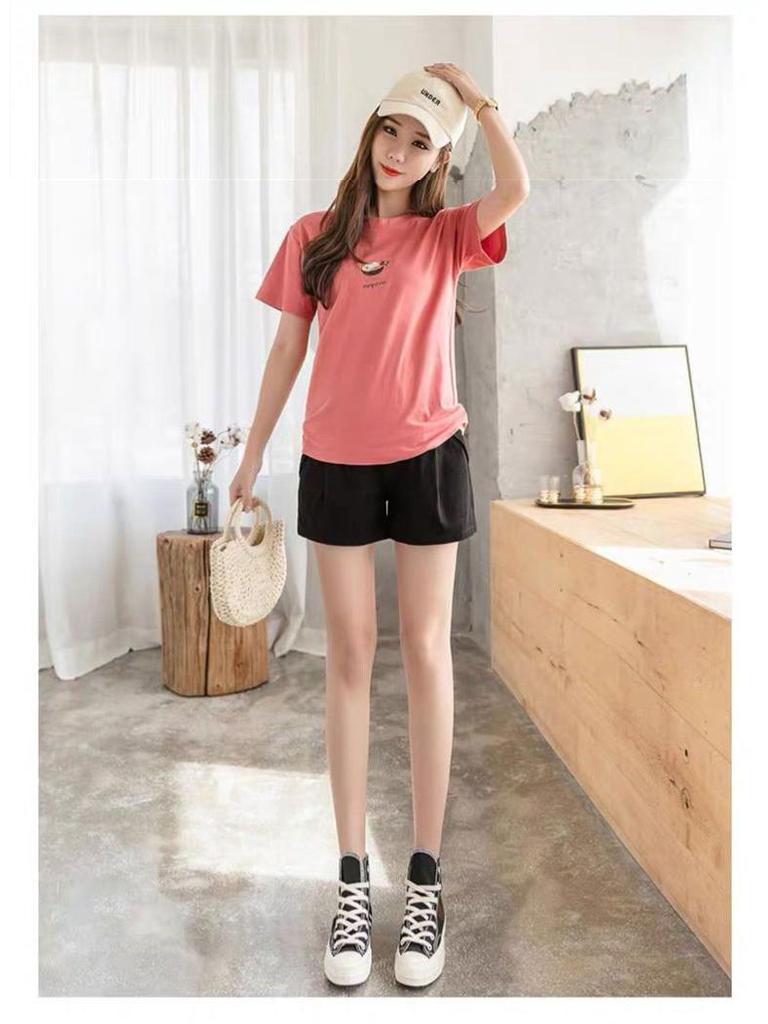 Cross-border Women's Summer Maternity Shorts - New Fashion Loose Fit Leggings