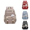 Minimalist Girls Backpack For Middle Schoolers With Large Capacity And Loadreducing Nylon Material For School Use