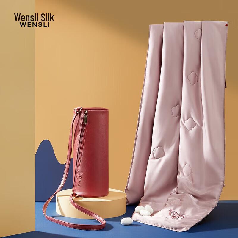 Wanshili 100% Mulberry Silk Portable Quilt & Shawl