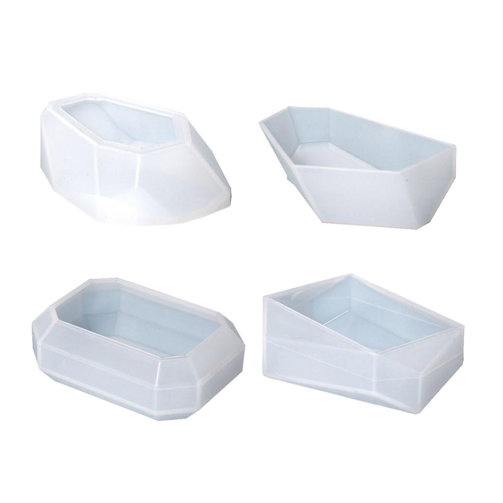 Gem Stone Resin Mold Epoxy Crystal Mold for DIY Craft Soap Jewelry Candle Making