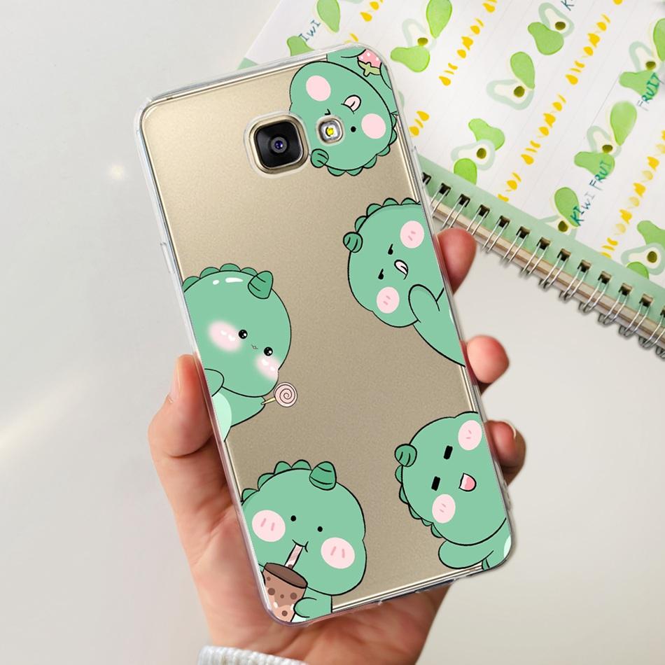 Pour Samsung Galaxy A5 2016 Coque Samsung A5 2017 2015 A500F A520F SM-A510F Impression Élégante Silicone Souple TPU Coque Arrière de Téléphone
