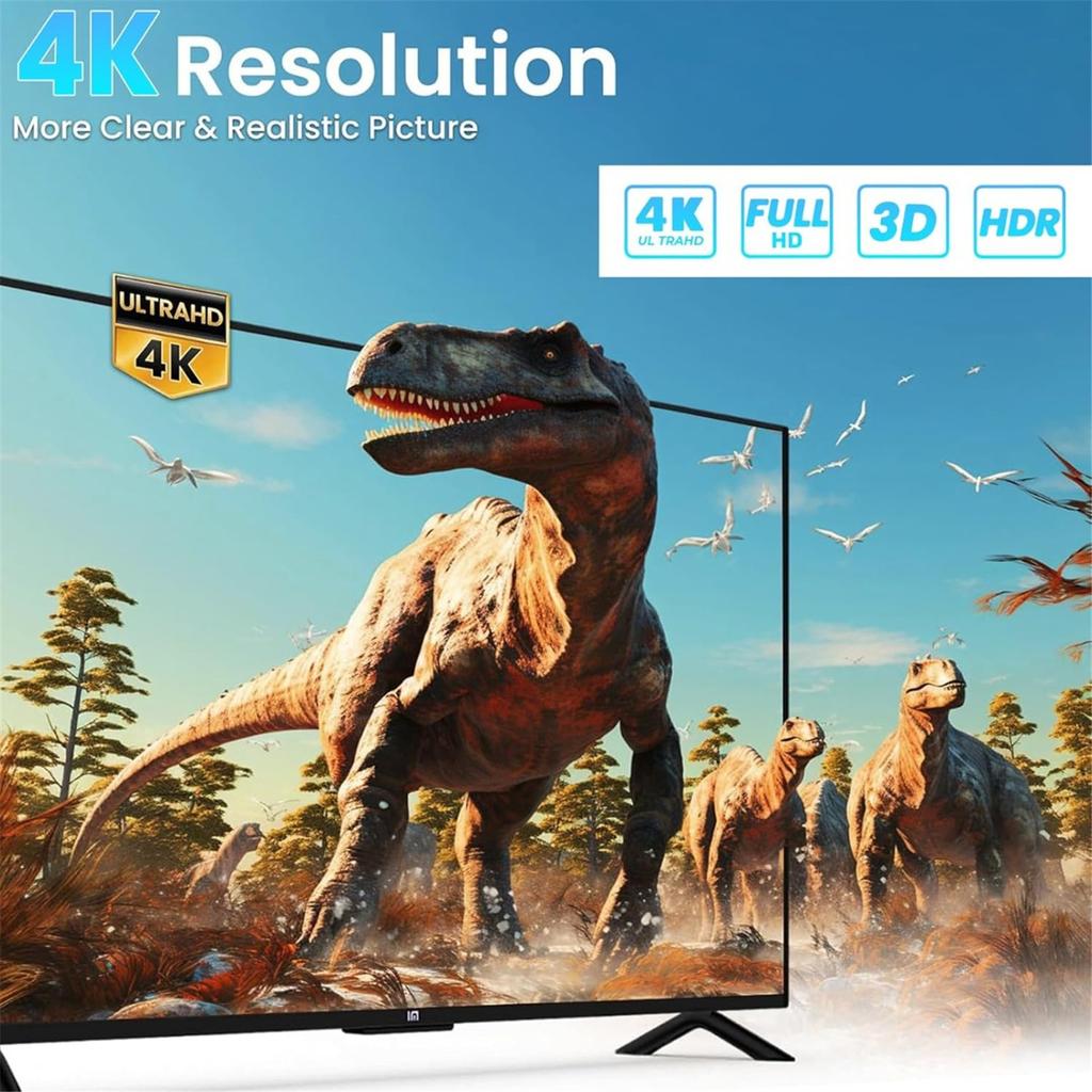 HDMI 3x1 Switch 3-Input 1-Output HDMI Switch HDMI Selector Supporting 4K@30Hz Ultra HD Includes Remote Control 10.2 Gbps High-Speed Data Transfer