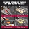 304 Stainless Steel Food Slicer Household Manual Frozen Meat Slicer Beef and Mutton Roll Quickly Slice for Cooking of BBQ HotPot