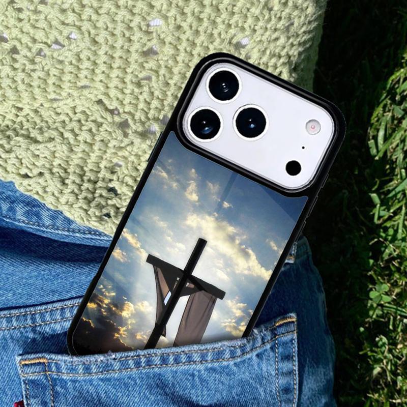 christian cross Phone Case Cover for IPhone 11 12 13 14 15 16e 17 Pro Max Coque for IPhone 17 Air