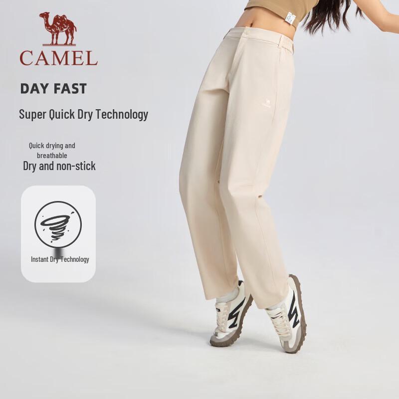 CAMEL Women s Ice-Feel Quick-Dry UV Protection Straight-Leg Pants XL