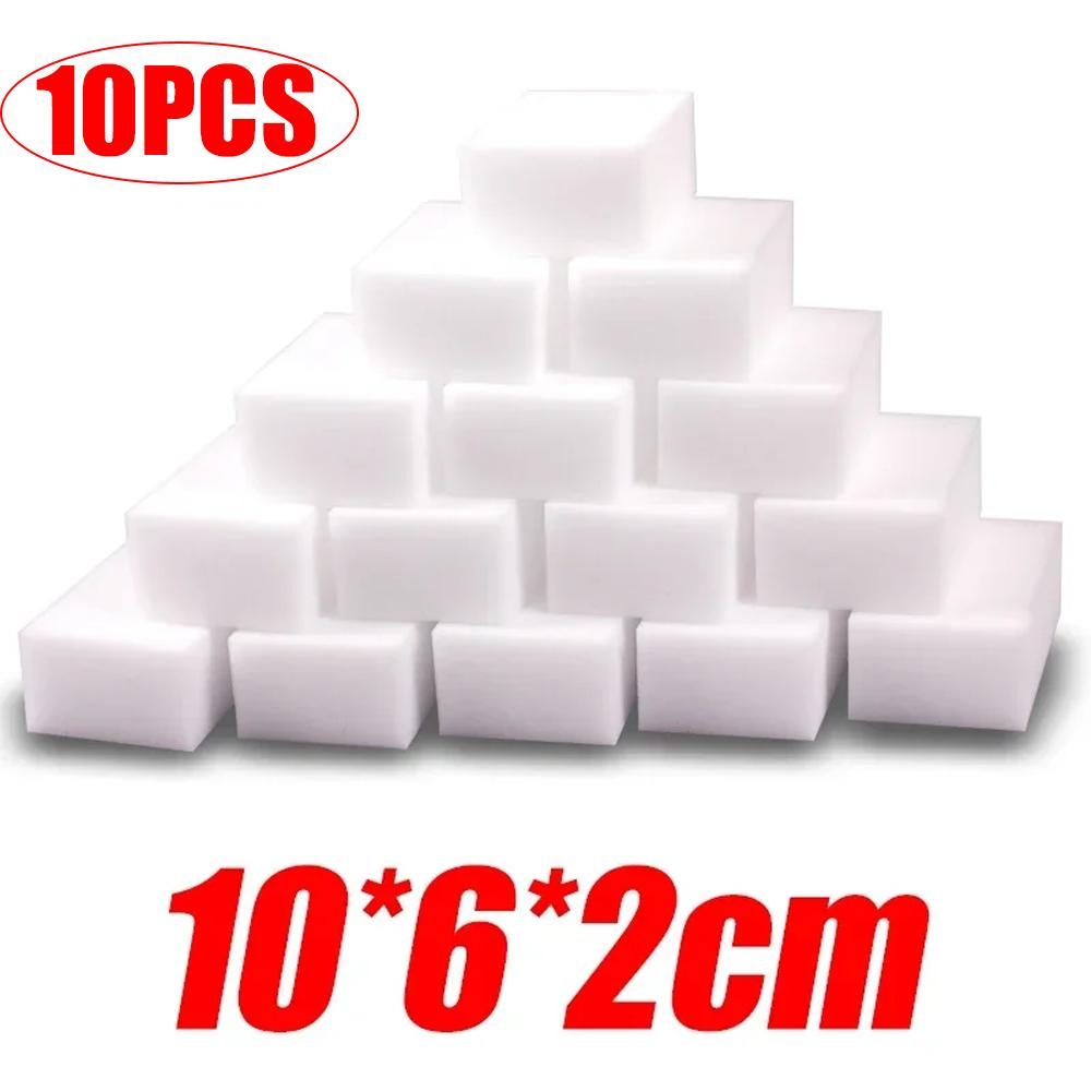 Melamine Sponge Magic Sponge Eraser Durable Melamine Nano Cleaning Sponges Auto Cleanings Tools Accessories 10x7x3cm 10x6x2cm