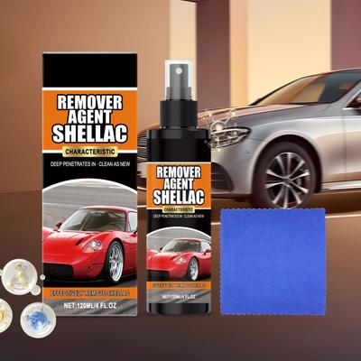 Car Exterior Cleaner Spray Safe Driving Clarity Keeping 120ml Exterior Car Glass Cleaner Spray For RV Truck Minivan Motor Home