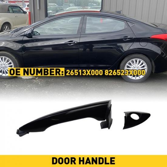 Door Handle 2011-2016 For Hyundai Elantra Front Outer Left Primed Plastic EOOK