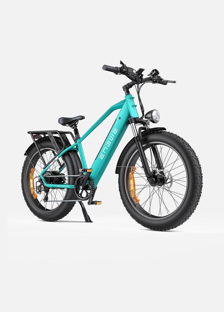 ENGWE E26 High-Step Electric Bike with 26x4.0 Fat Tires, 250W Motor, 48V16Ah Battery, 140KM Range – Ideal for Adults & Long Commutes