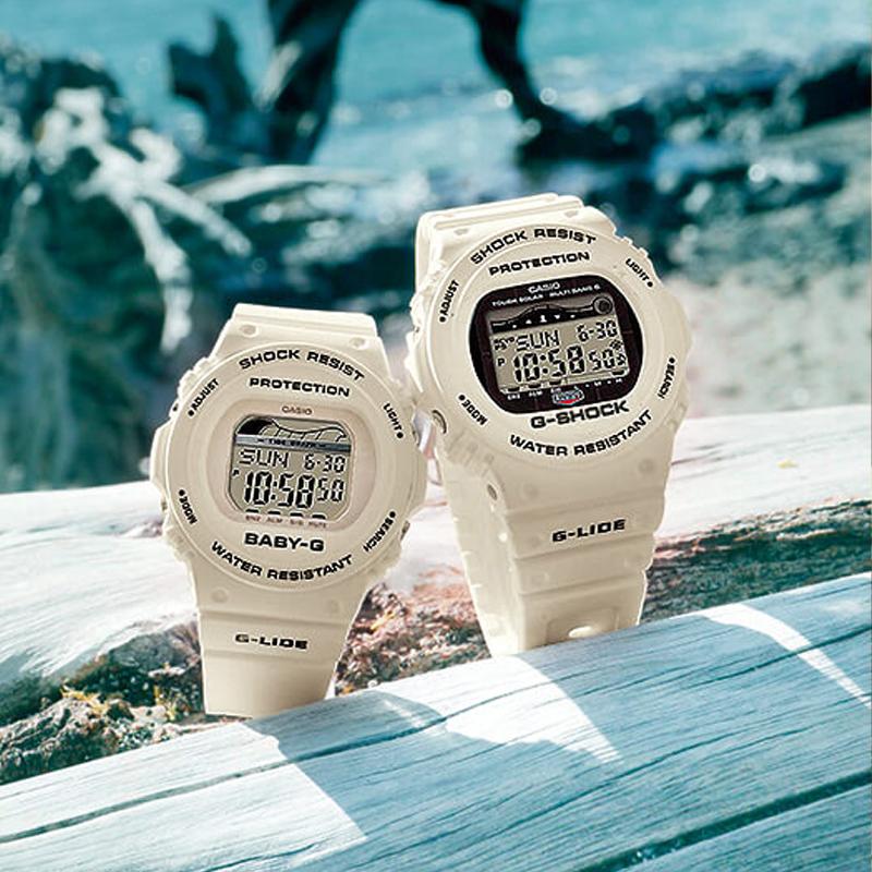 CASIO Women's BABY-G 45mm White Watch BLX-570-7ER BLX-570-7ER