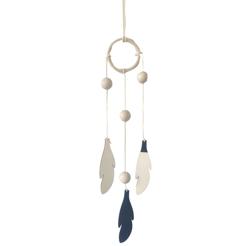 DIY Wood Feather Ornament Pendant Bunting Party Decoration for All Gatherings Lovely Addition to Dorm Photo Props