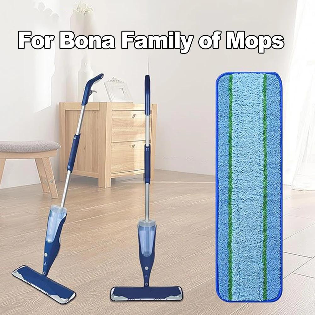 4pcs Mop Pads Washable Reusable Microfiber Pads Replacement Wet Dry Mop Pads For Tile Marble Hardwood Floor Cleaning Tools Parts