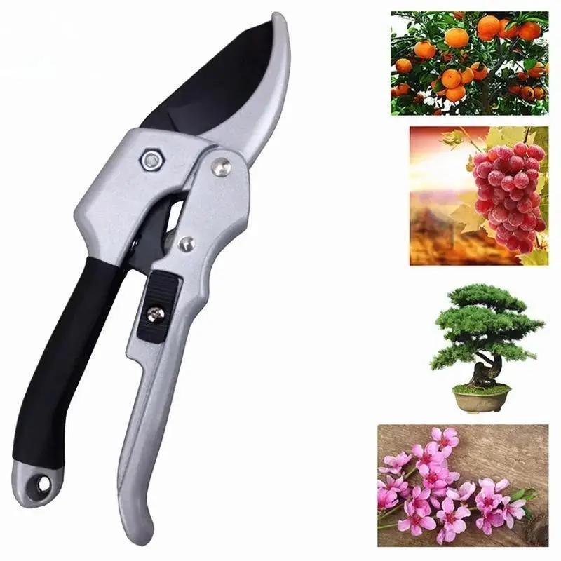 New Garden Pruning Shear Tools Carbon Steel Bonsai Pruners Tree Flower Labor-saving Fruit Branch Scissors Household Easy Pruners