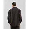 GXG Men's Brown Tweed-Style Shirt Jacket