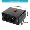 Quick Warm Air Blower For Automotive Use 12/24V Efficient Heating Fast Heating Car Defrost Defogger Small Size