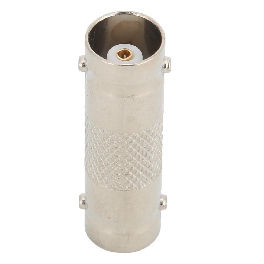 10pcs Nickel Plated Copper 50 Ohms Impedance BNC Female to BNC Female Adapter Connector