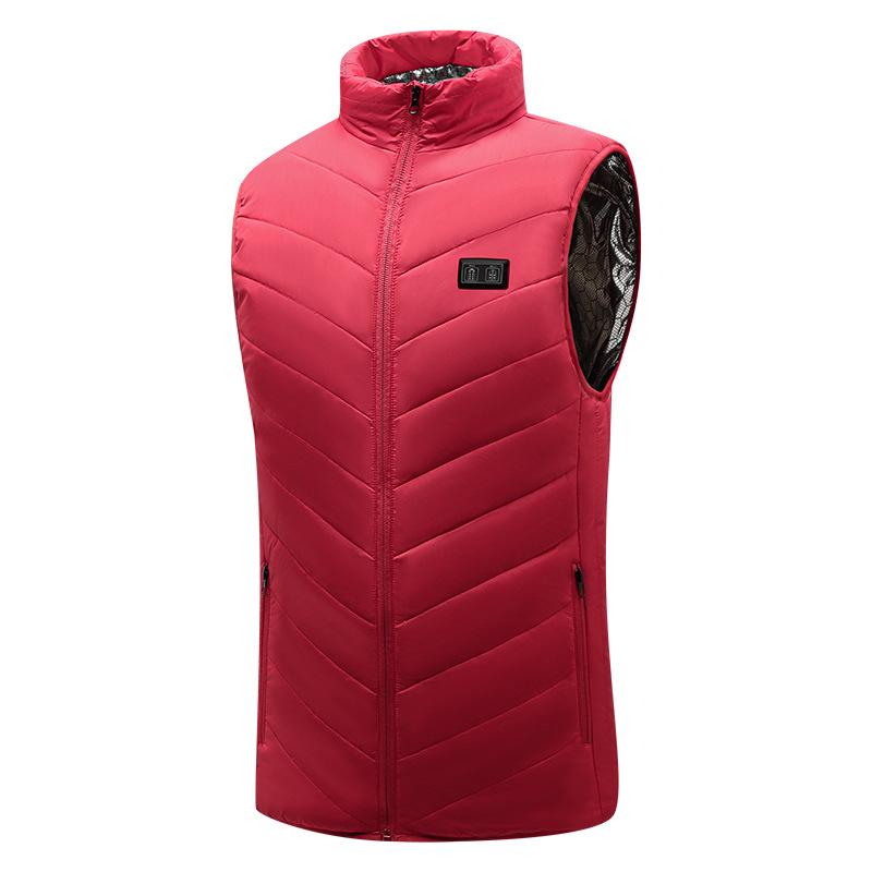 Men's Smart Electric Vest with Adjustable Heating Zones