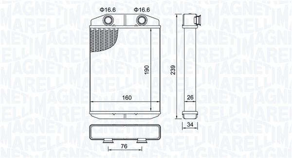 Magneti Marelli Heater 350218507000