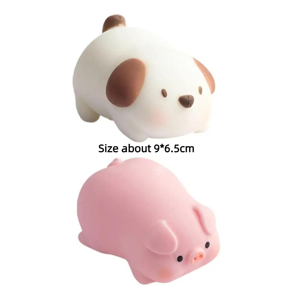 Sensory Stretch Pig Dog Fidget Toys Cute Decompression Toys New Squeeze Toys  Increase Focus