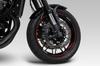 Yoshimura Rim Sticker Type-A (17-inch) Red YOSHIMURA 904-221-1100