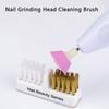 Portable Nail Drill Bit Cleaning Brush For Electric Manicure Machine Drills