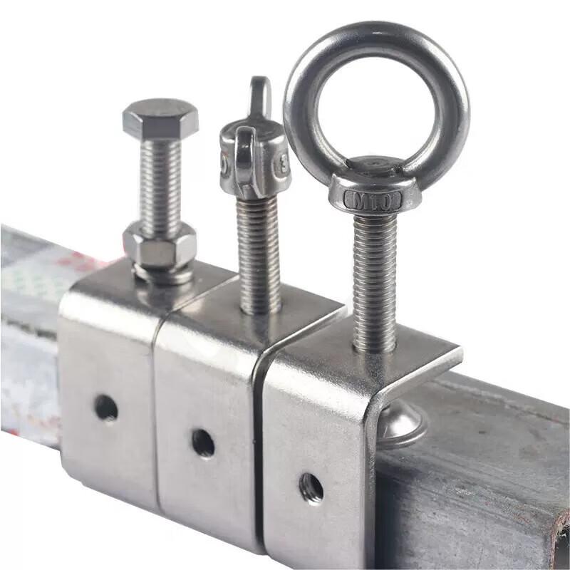 Yishuxiang Stainless Steel U/C Shape Pipe Fastening Clamps