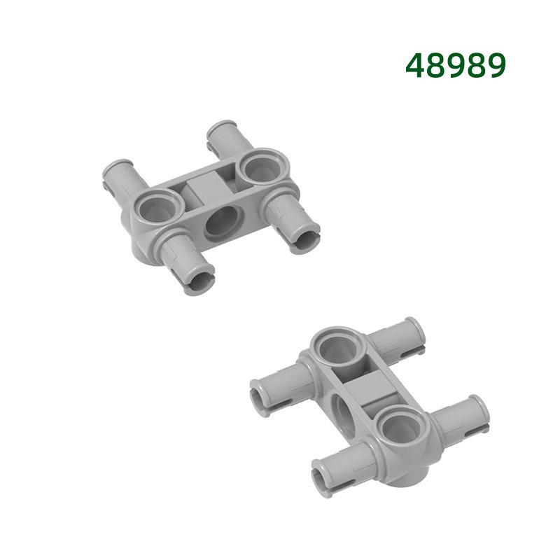 Wange Educational Building Blocks - 48989 MOC Compatible, 4-Axis 3-Hole Parts for Kids