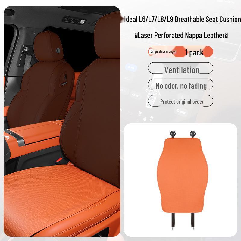 

Compatible with 25 Ideal models: L6, L7, L8, L9, MEGAONE – Nappa Leather Breathable Seat Cushion