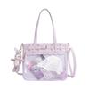 New Original Y2K Ita Bag Subculture Punk Goth Pu Large Capacity Crossbody Bag J Girls JK Uniform Shoulder Bag Ulzzang Itabag