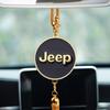 Car Pendants Auto Emblem Interior Rearview Mirror Ornaments Accessories For Jeep Renegade Compass Grand cherokee wk2 Wrangler JK AKL1