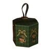 Christmas Gift Box with Handle Cartoon Fruits Candy Treats Goodies Chocolates Storage Box Hexagonal Square Design Packing Box