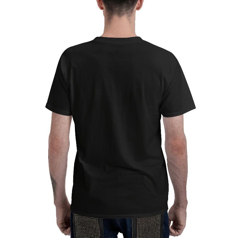 European Sizes T-Shirt Iconic Horror Movie Face & Signature Soft Breathable Tee with Michael's Face & Design Casual & Costume Party Outfit for Men