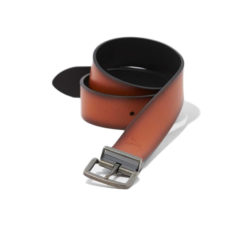 

[American Eagle] men s Men s leather belt AE Leather Belt (brown, black (reversible), 32) [product]