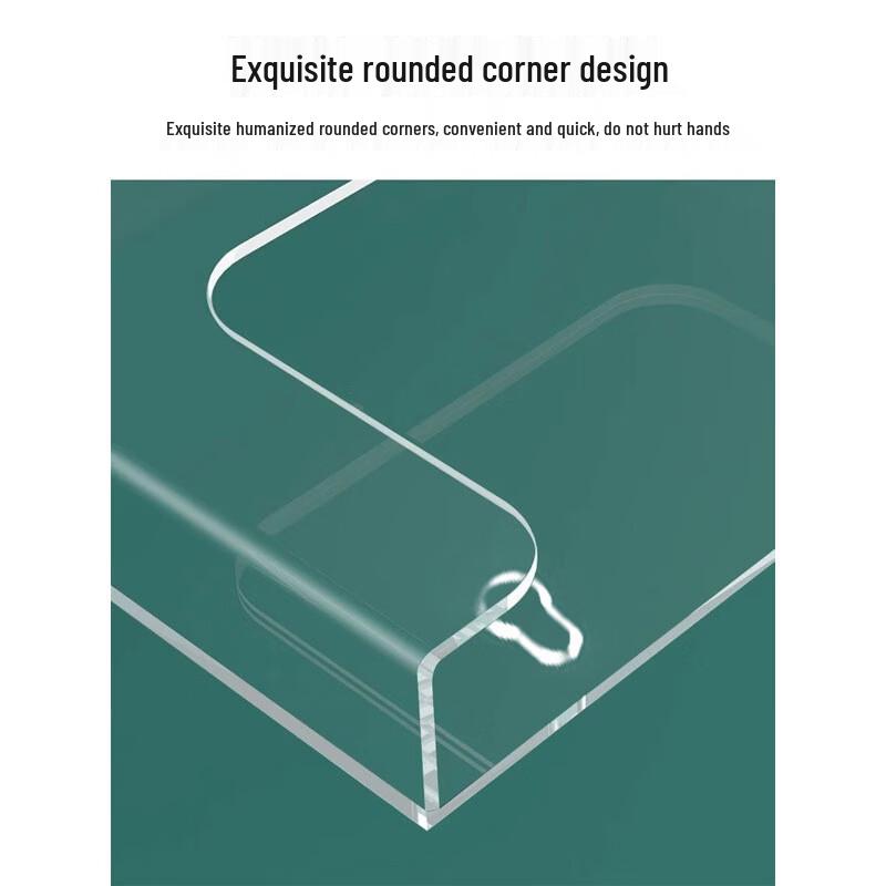 AOKUDO Acrylic Document Organizer Wall-Mounted Display Rack