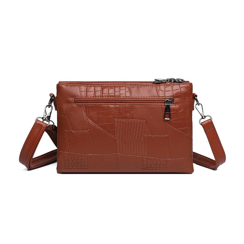 Women's Patchwork Clutch Bag Crossbody Bag PU Wallet Envelope Bag