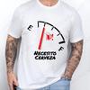 Fashion Casual T-Shirt NECESITO CERVEZA Printed Mens T-Shirt Fashion T-Shirt Summer Beer T-Shirt Fashion Casual Top