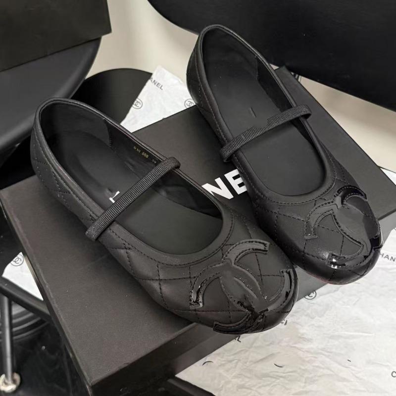 Xiaoxiang doppeltes C flache Sohle einzelne Schuhe Rautenmuster 2020 neu Sommer Ballerinas flache Öffnung flacher Boden hohe Platte