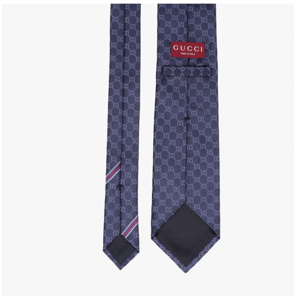 Gucci Web Gg Stripe Logo Tie 456520 4b002 4168