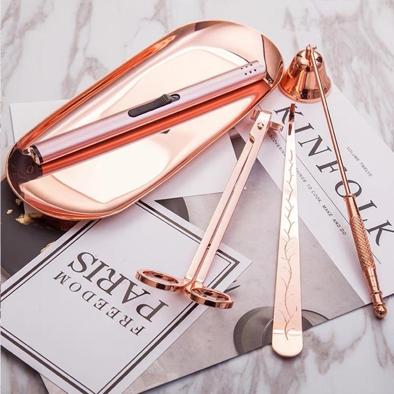 Zubehör Dochte Ausblasen Stahl Löschen Zubehör Werkzeug Langer Griff Glocke Feuerlöscher Kerzen Dämpfer Kerze Edelstahl SB081