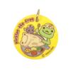 Nakajima Corporation Pickles the Frog Smile Curry House Carabiner Mascot Naan x W6 x 214379-25 H10.5 D2.5cm
