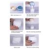 Succulent Planter Mold Crafting Mould Flexible Vase Molds Human Face Shape Flowerpot Mold Suitable for Making Flowerpot