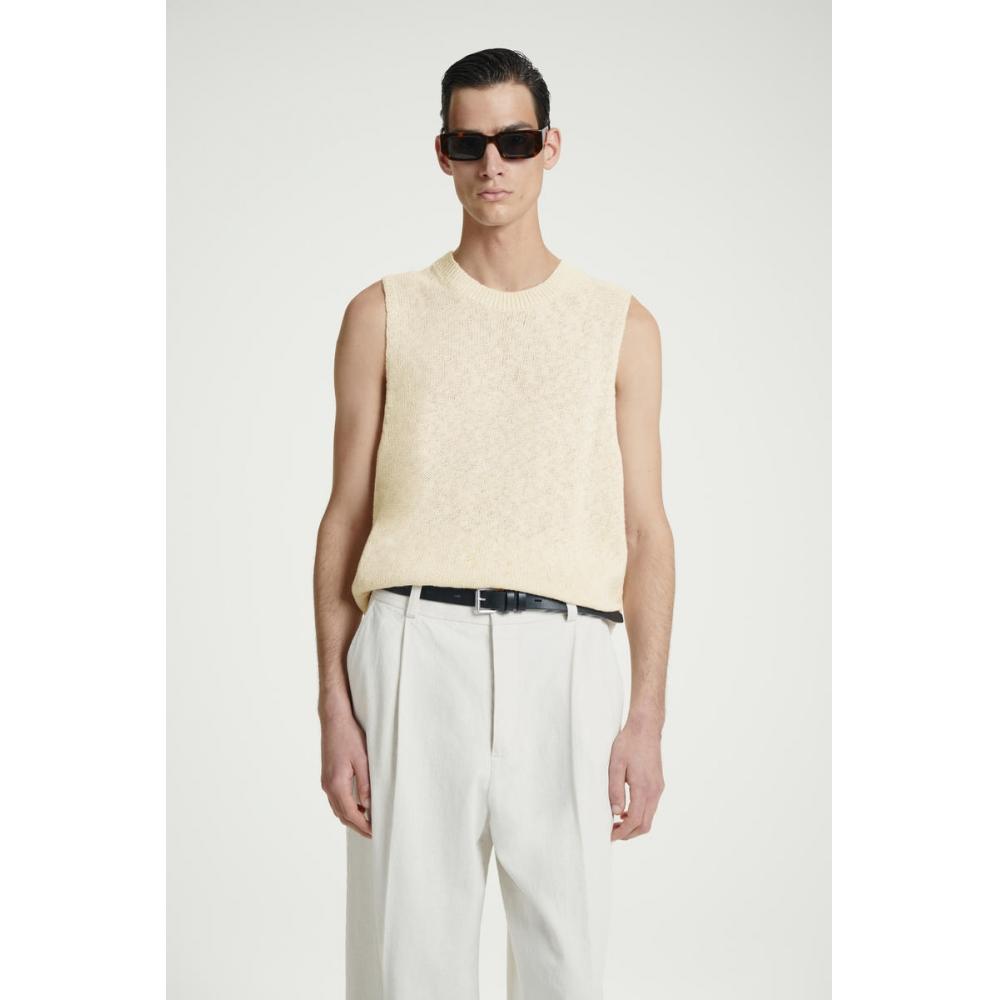 

COS Japan меланжевый жилет oatmeal melange/S