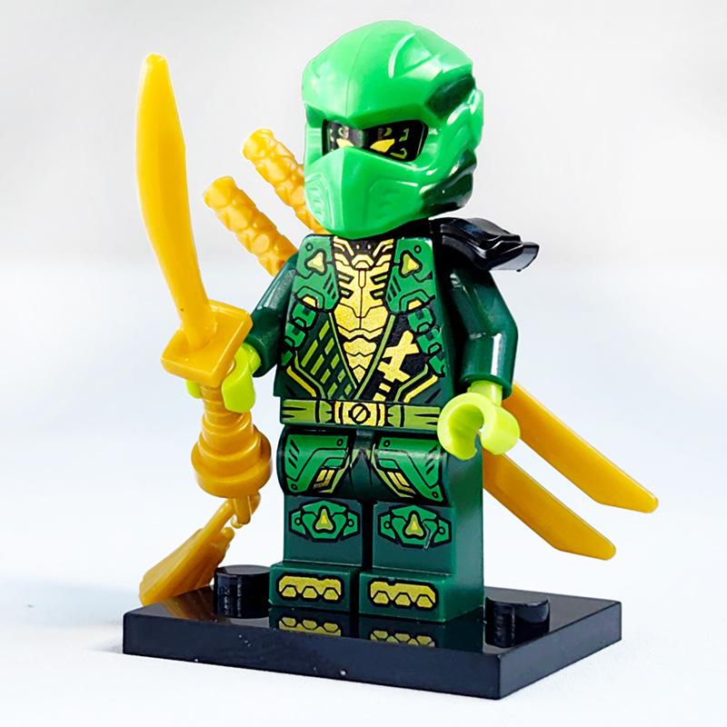 New Rare Ninja Building Blocks Phantom Villain Ninja Role Humanoid Doll Mini Character Toy Birthday Gift Funny Party