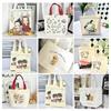 Eco-Friendly DIY Canvas Tote Bag with Custom Logo for Advertising