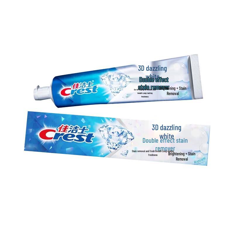 Crest 3D White Stain Removal Toothpaste 4-Pack